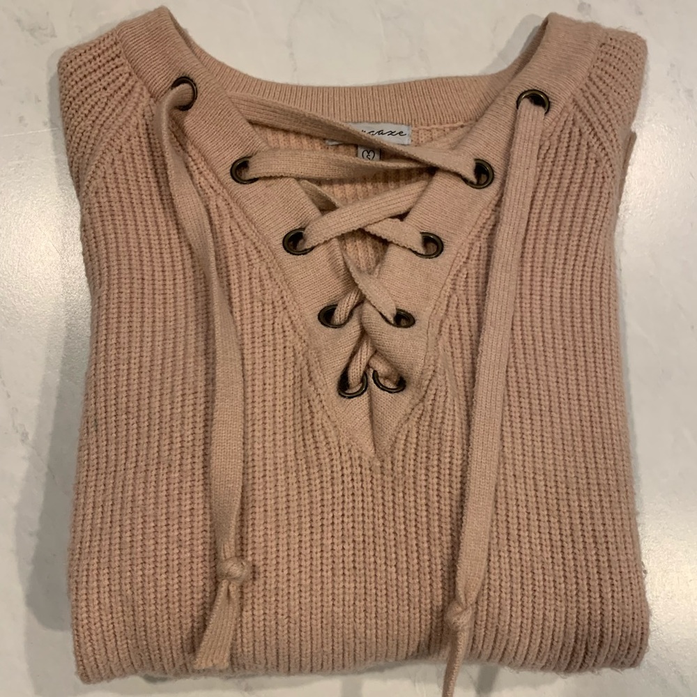 ✨ Stargaze Jewelry Laced In Love Sweater